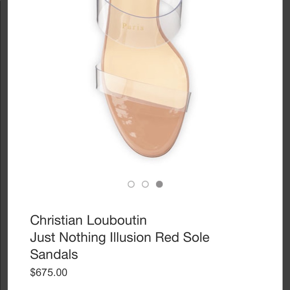 Nude CLB Just Nothing Illusion Sandal